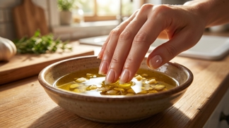 Nehty pevné jako ocel i bez drahého salonu: Tato desetiminutová štiplavá lázeň na vašich rukou vybuduje nezdolný krunýř