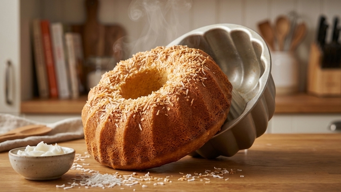 Vyměňte máslo ve formě na bábovku za sádlo: Tato finta s kokosem zajistí božskou kůrku