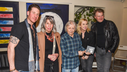 FOTO: Václav Neckář přišel pokřtít nové album Petra Baťka.