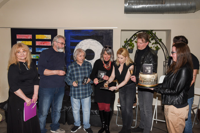 Během křtu nechyběl dort.