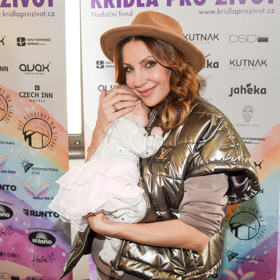 Olga Lounová ukázala dvouměsíční dcerku Vivien. 