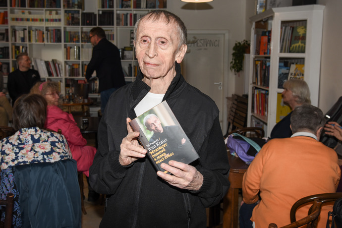 Ivan Kraus pokřtil svoji knihu.