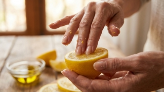 Sbohem lámavé nehty i drahá manikúra: Tento zapomenutý trik s citronem mi po padesátce vrátil krásné ruce