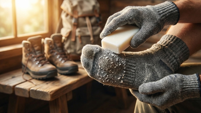 Než příště vyrazíte na túru, potřete si vnitřek ponožek mýdlem: Tato bariéra zastaví bolestivé puchýře