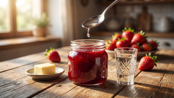 Zavařování bez plísně: Jak využít máslo a alkohol pro dlouhou výdrž