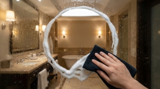 Sbohem zamlžené zrcadlo: Tento trik s pěnou na holení používají i v luxusních hotelech a funguje celé týdny