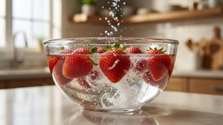 Nejezte jahody hned po přinesení domů: Pětiminutová lázeň v osolené vodě odhalí pravdu skrytou hluboko uvnitř plodů