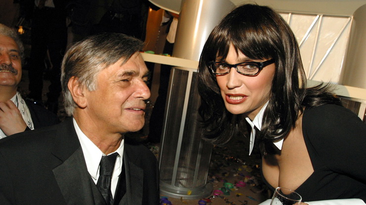 Jiří Bartoška a Lucie Bílá v roce 2003.