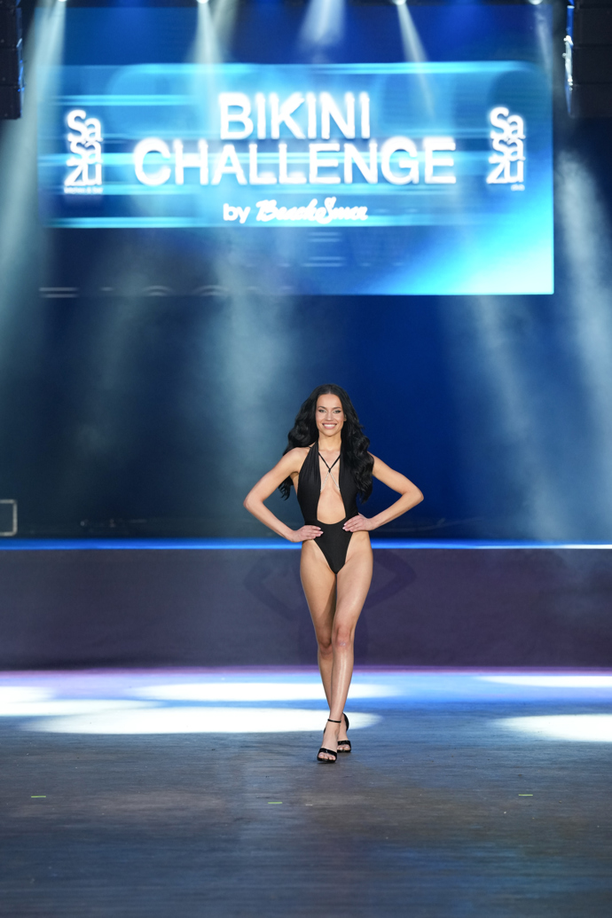 Markéta Králová během bikini challenge.