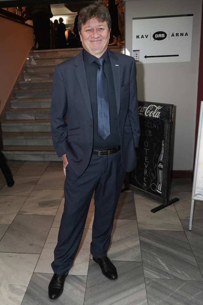 Režisér Karel Janák. 