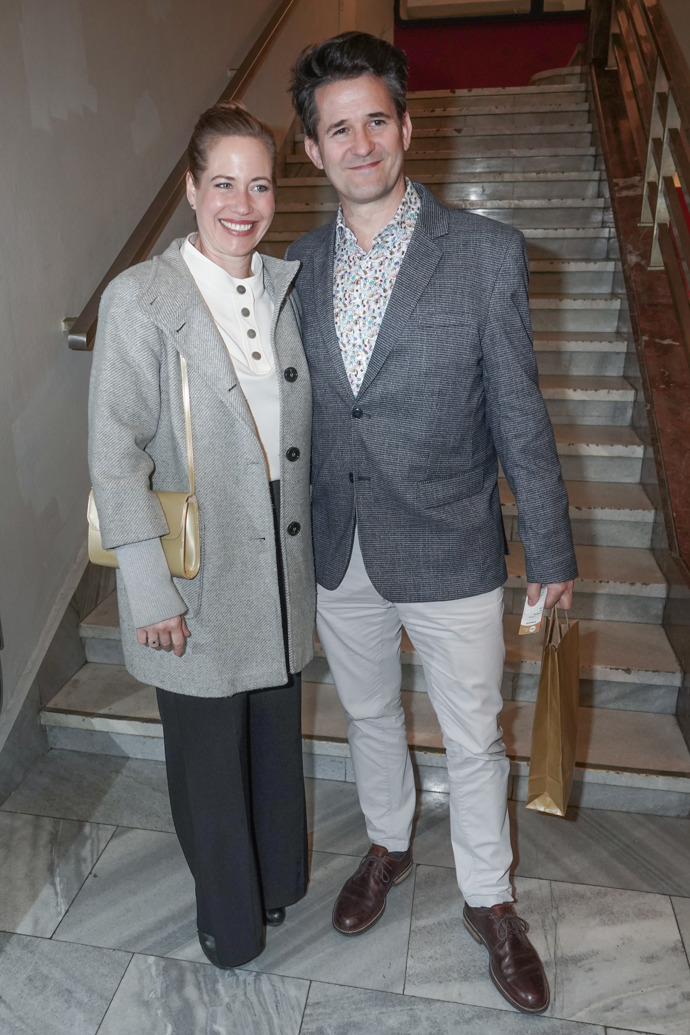 Zuzana Kajnarová s manželem. 