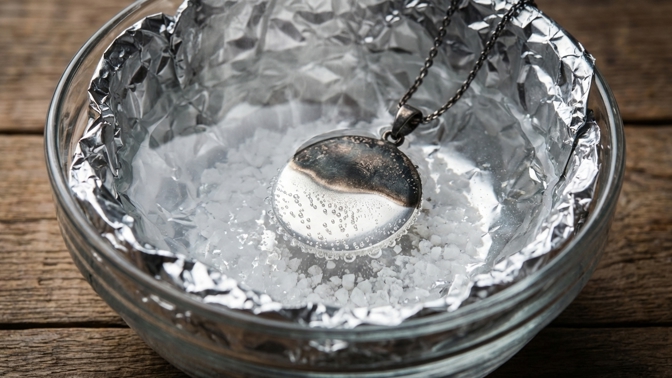 Jak vyčistit stříbro alobalem a solí? Snadný návod na zašlé šperky