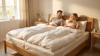 Sbohem společná deko: Skandinávský trik se dvěma přikrývkami zachraňuje unavená manželství i kvalitu spánku