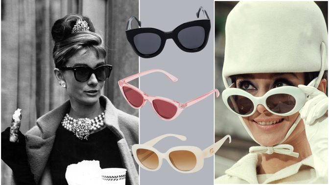 Ikonické sluneční brýle Audrey Hepburn odolaly zubu času: V těchto modelech budete za hvězdu i dnes
