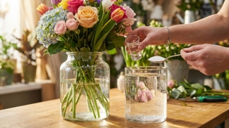 Proč přidat do vázy s kytkou panáka vodky a lžičku cukru? Trik profesionálních floristů udrží květiny krásné až třikrát déle