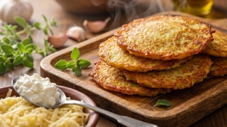 Bramboráky už nebudou pít olej jako divé: Tato lžíce z lednice v těstě zajistí, že placky zůstanou dokonale vláčné i po úplném vychladnutí