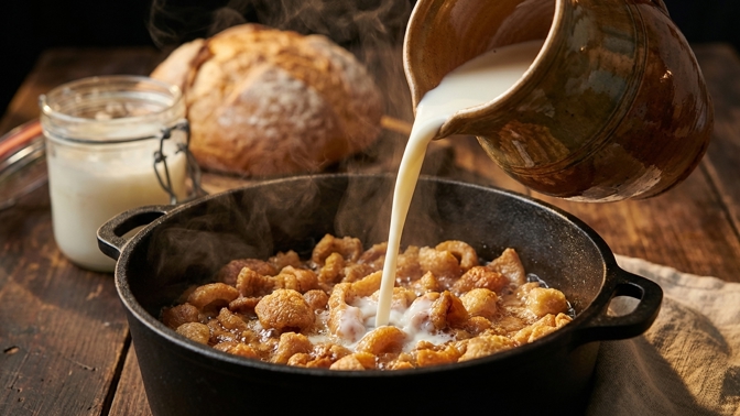 Tajemný trik našich babiček: Lití mléka do sádla se vyplatí