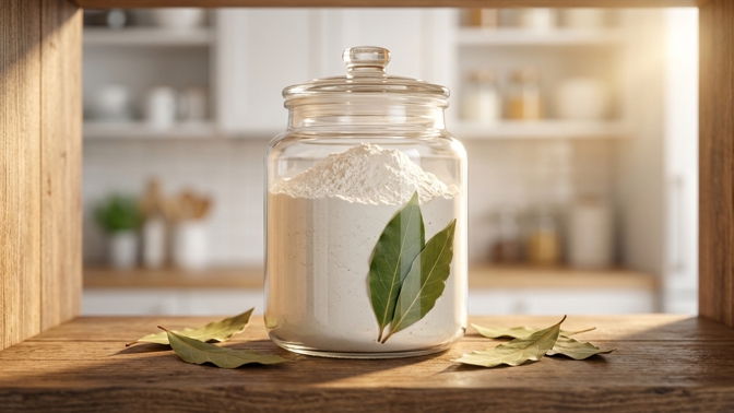 Sbohem, potravinoví moli: Legendární trik s bobkovým listem zachrání vaši spíž