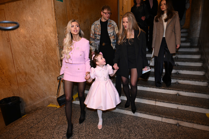 Lela Ceterová vzala svou dceru Lili na koncert.