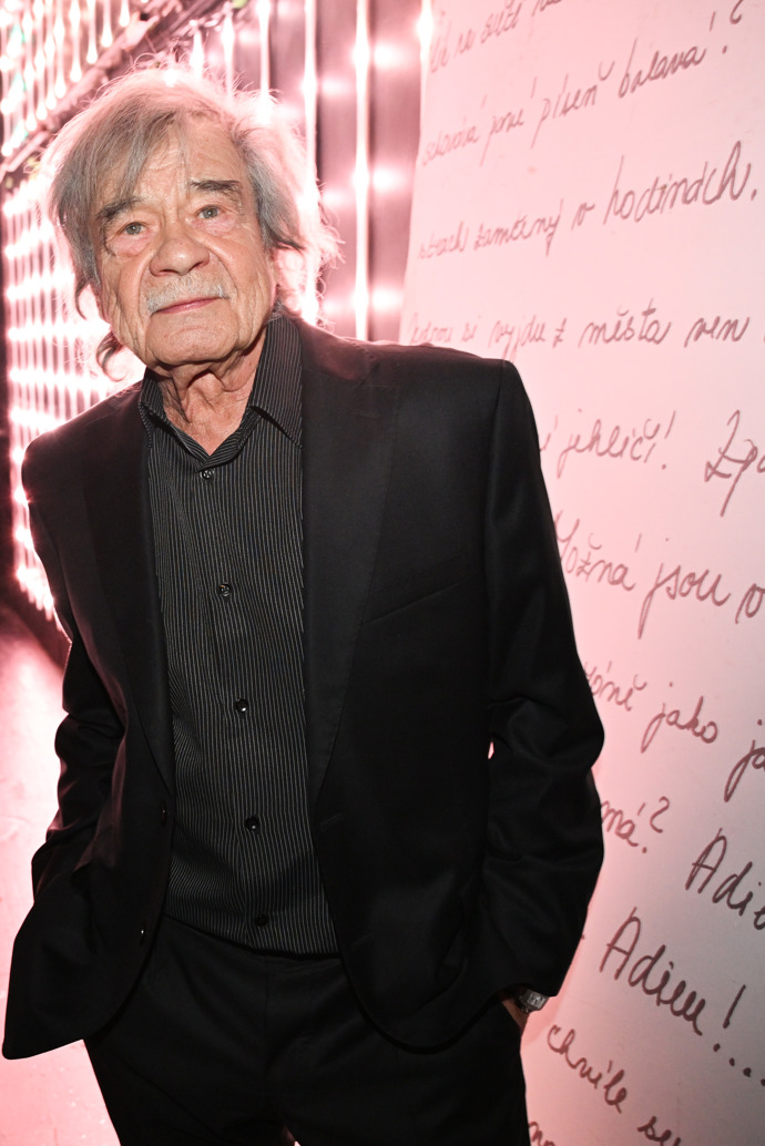 Zpěvák Petr Rezek. 