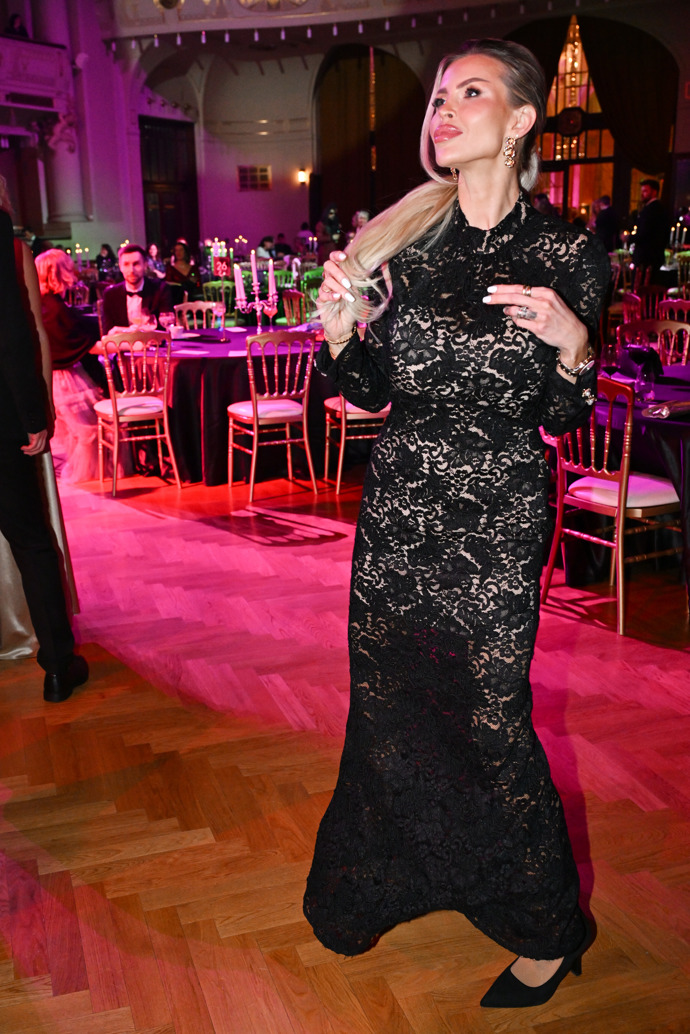 Lela Ceterová na Plese potravinové banky. 