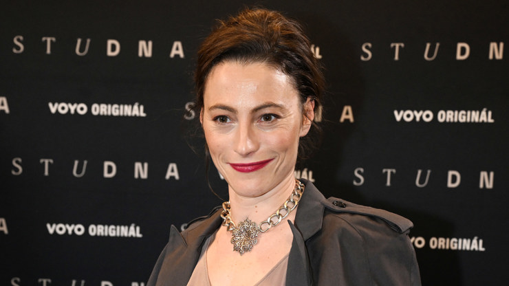 Herečka Johana Matoušková.