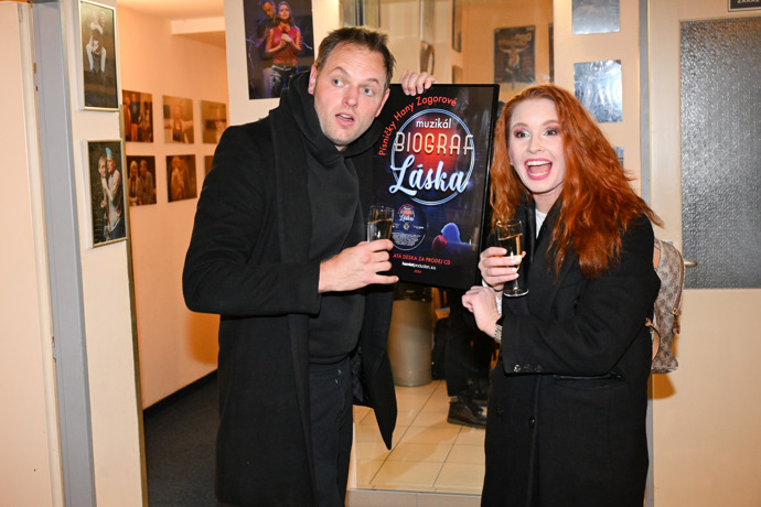 Jan Kříž s Denisou Nesvačilovou.