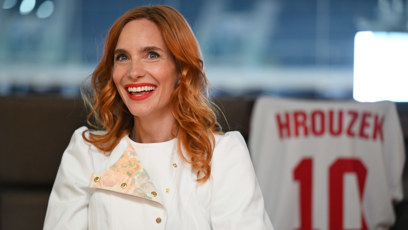 FOTO: Hana Vagnerová měla velmi dobrou náladu.