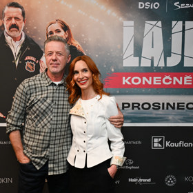 Jiří Langmajer se svou seriálovou partnerkou Hanou Vagnerovou.