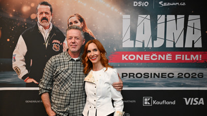 FOTO: Jiří Langmajer se svou seriálovou partnerkou Hanou Vagnerovou.