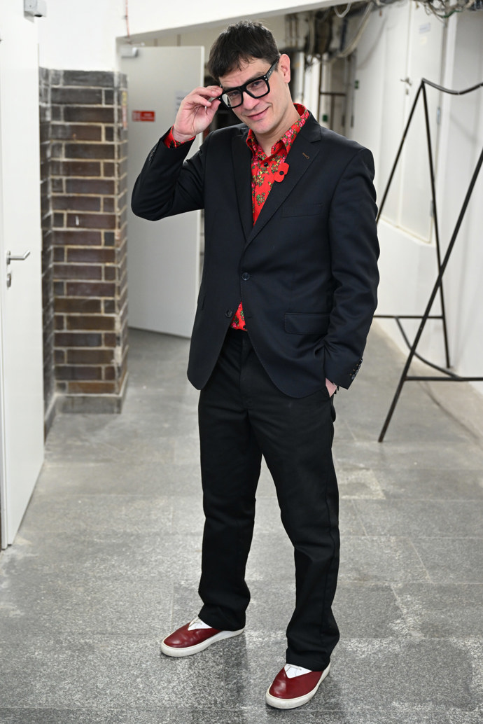 Zpěvák David Kraus.