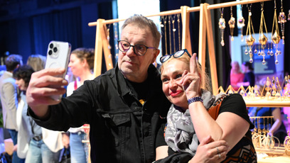 FOTO: Akci si nenechal ujít Milan Šteindler.