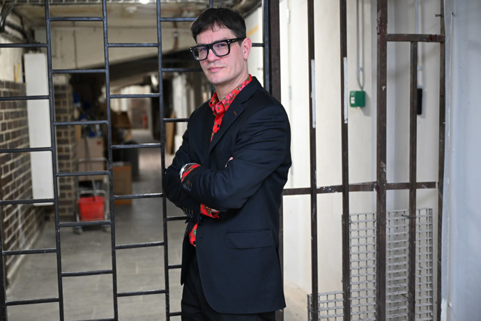 Zpěvák David Kraus.