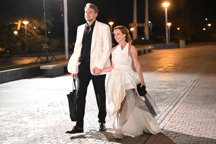 Manželé Dykovi jsou krásný pár.