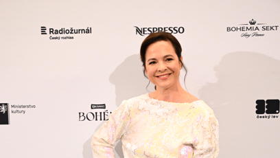 FOTO: Kristýna Janáčková na udílení cen Český lev.