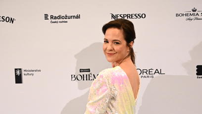 FOTO: Kristýna Janáčková na udílení cen Český lev.