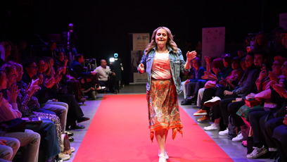 FOTO: Regina Řandová měla dobrou náladu.