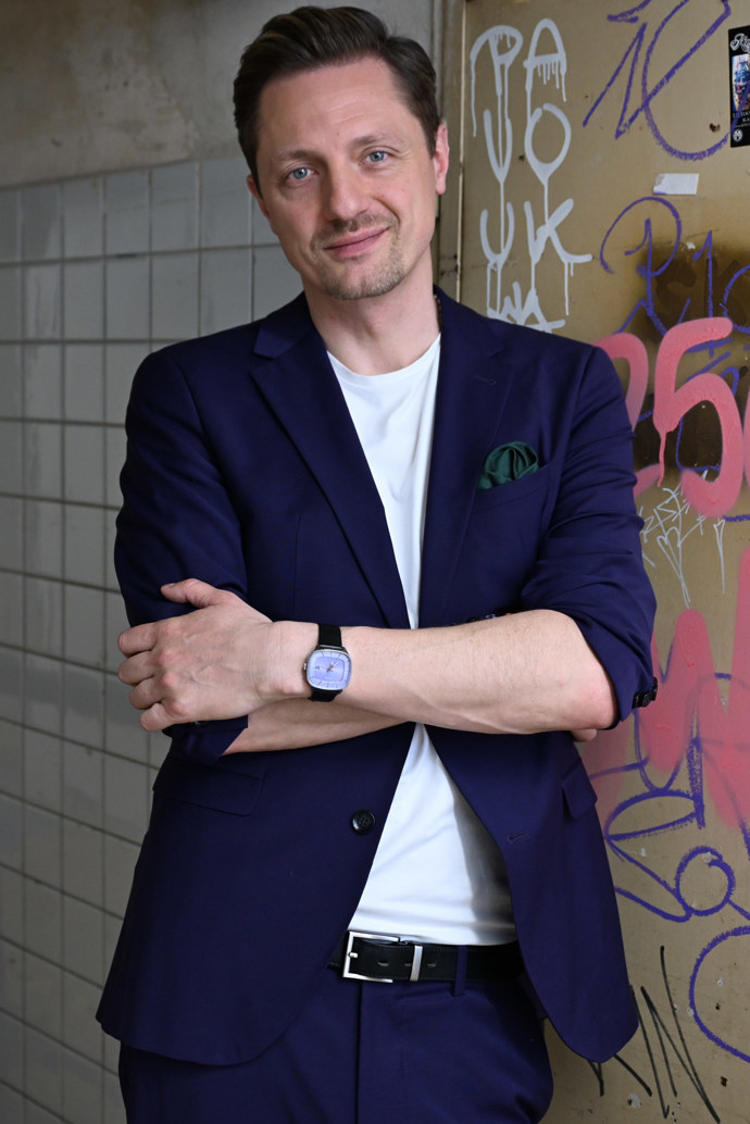 Ondřej Ruml chvilku před koncertem. 