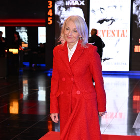 Veronika Žilková byla elegantně oblečená.