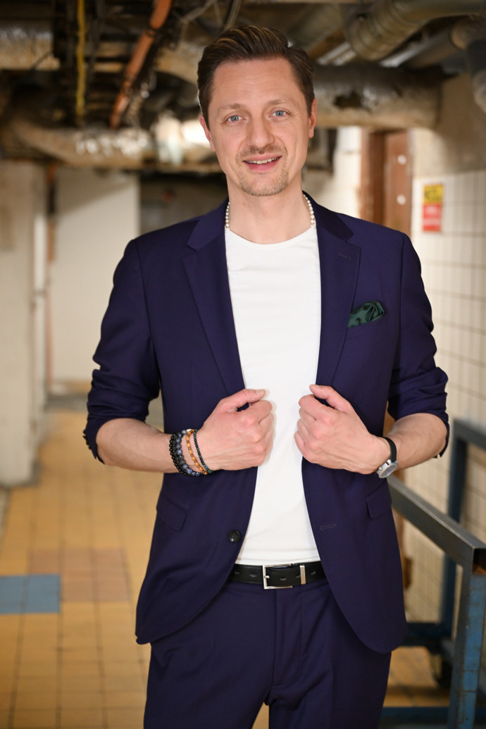 Ondřej Ruml měl dobrou náladu. 