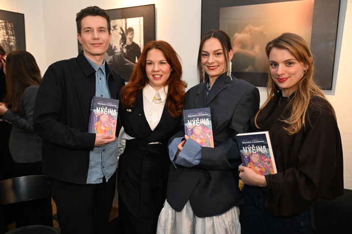 Křest knihy Výšina. 