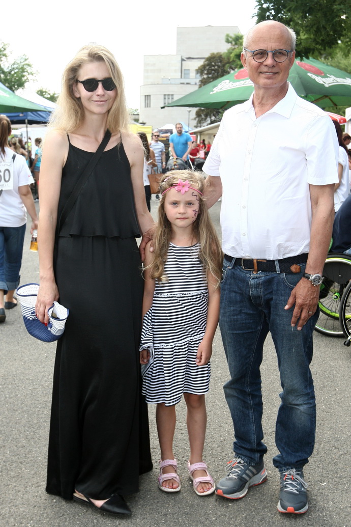 Michal Horáček je na svoji dceru a také manželku Michaelu právem pyšný. 