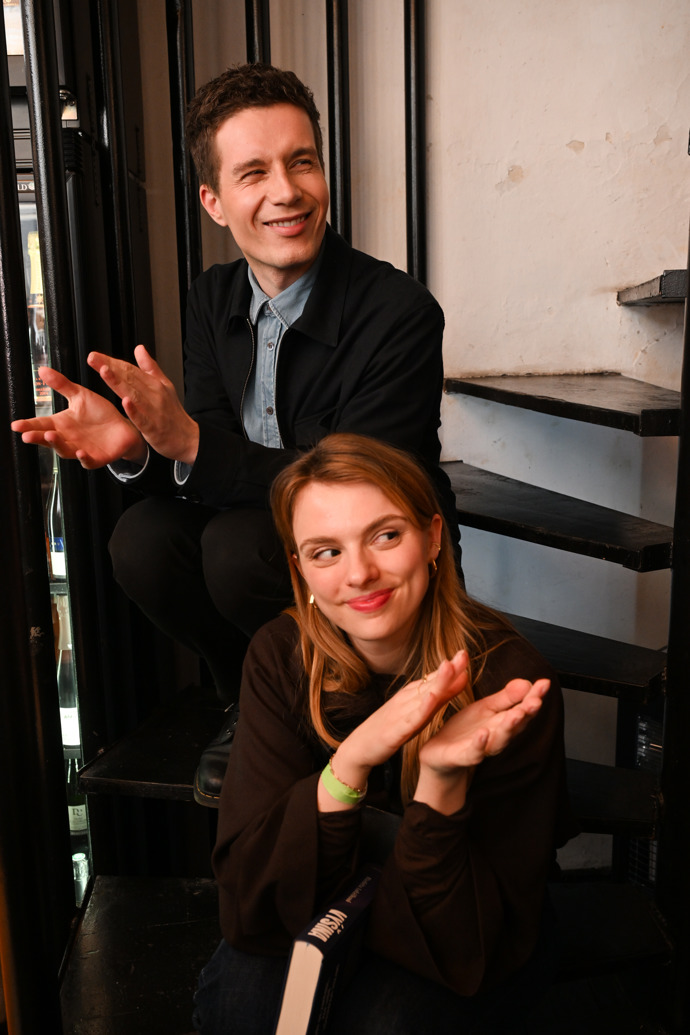 Daniel Krejčík byl v dobré náladě. 