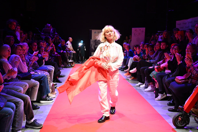 Dana Batulková na charitativní módní přehlídce.