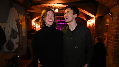 FOTO: Albert Černý a Barbora Podzimková vypadají šťastně.