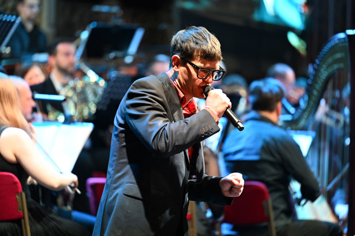 David Kraus během vystoupení.