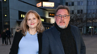 FOTO: Václav Kopta s manželkou Simonou Vrbickou.