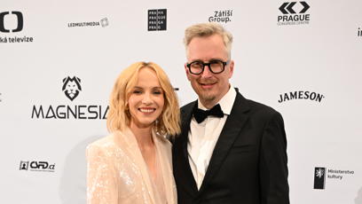 FOTO: Jana Plodková dorazila na udílení cen Český lev s partnerem.