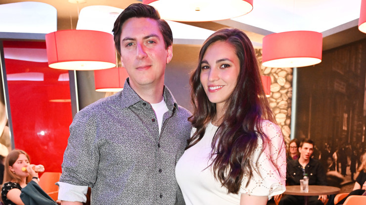 Martin Donutil s manželkou Sárou DOnutilovou.