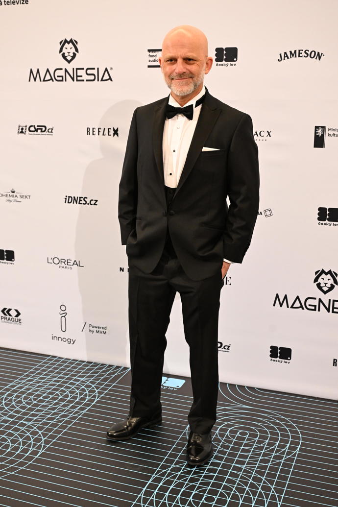 Hynek Čermák byl jako vždy za elegána. 